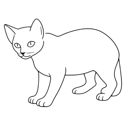 Avritad bild på en porslinskatt som brukar vara med på Ödets möten.